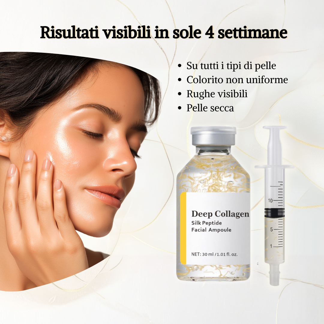 Nuova Formula | Golden Bio Collagen - Siero con Collagene e Peptidi